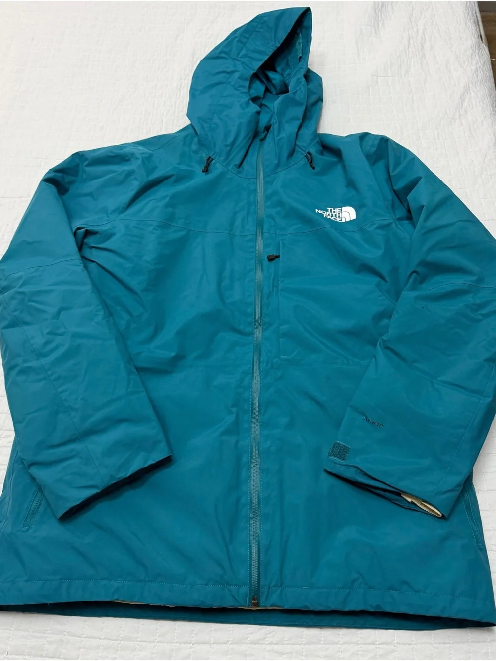 The North Face ThermoBall Eco Hooded Jacket Mens XL Blue Waterproof